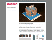 Tablet Screenshot of bouwplaat.nl